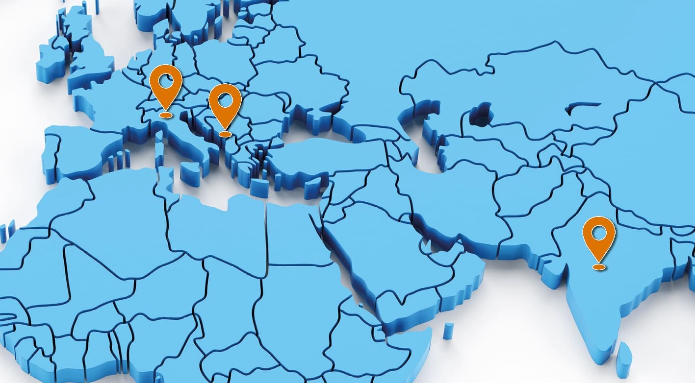 Montenegro Italy India